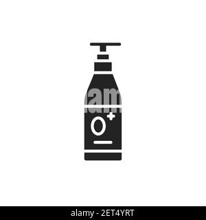Baby detergent color line icon. Isolated vector element. Stock Vector