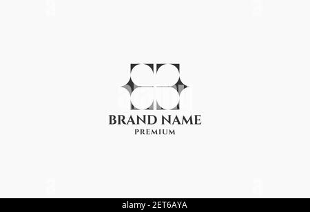 Stylish Letter E Logo Vector Design Template suitable for personal or business product branding Stock Vector