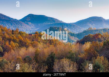 Italy Veneto Colli di Monfumo Stock Photo