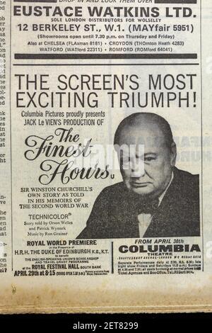 Advert for the documentary film 