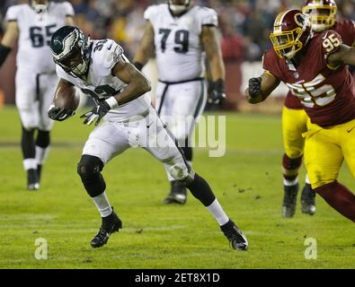 Treyvon Hester Philadelphia Eagles Game-Used #90 Green Jersey from