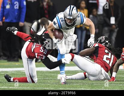 Atlanta Falcons outside linebacker De'Vondre Campbell (59) during the first  half of an NFL football game against the Los Angeles Rams, Sunday, Dec. 11,  2016, in Los Angeles. (AP Photo/Rick Scuteri Stock