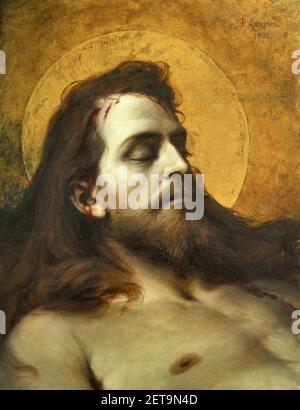 Pedro Américo - Cristo Morto. Stock Photo