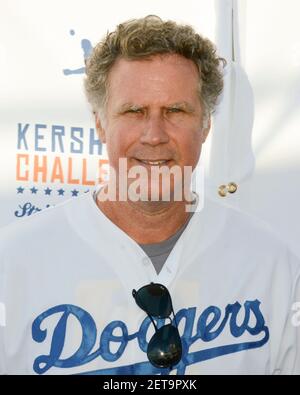 August 11, 2016: Will Ferrell attends the Clayton Kershaw's 4th Annual Ping Pong 4 Purpose Celebrity Tournament to Benefit Kershaw's Challenge at Dodger Stadium (Credit Image: © Billy Bennight/ZUMA Wire) Stock Photo