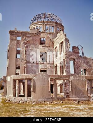 [ 1940s Japan - Hiroshima A-Bomb Dome, 1947 ] — The Atomic Bomb Dome ...