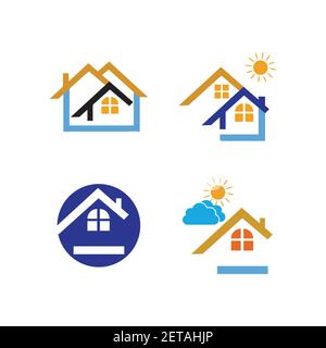 House logo vector illustration design Stock Vector