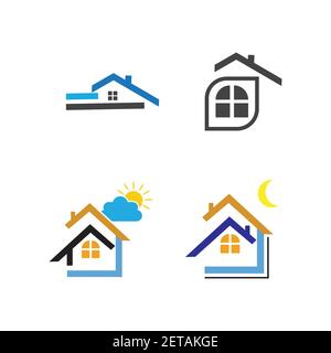 House logo vector illustration design Stock Vector