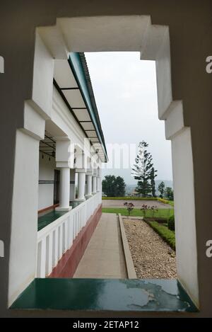 The 1931 King Mutara Rudagigwa palace serves as a musseum gallery, Huye Rwanda. Stock Photo