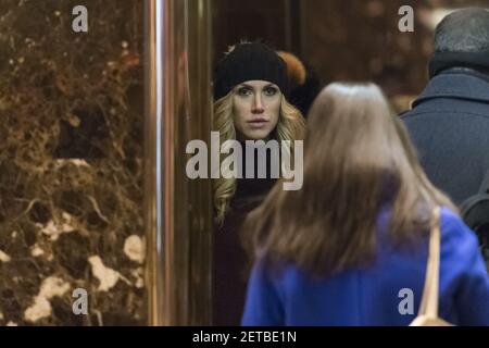 Lara Trump is seen in the lobby of the Trump Tower in New York, NY, on  January 10, 2017. Photo by Anthony Behar/Pool/ABACAPRESS.COM Stock Photo -  Alamy