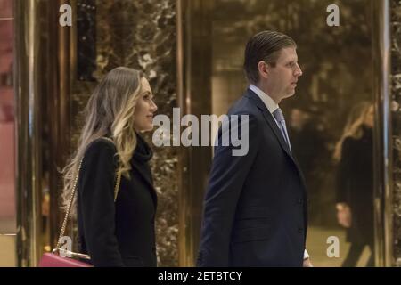 Special Savings Lara Trump is seen in the lobby of the Trump Tower in ...