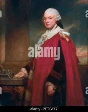 Philip Yorke, 2nd Earl of Hardwicke, by George Romney. Stock Photo