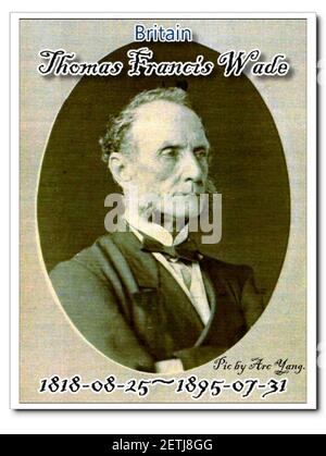 Picture of Thomas Francis Wade by Yang,Han-Jie. Stock Photo