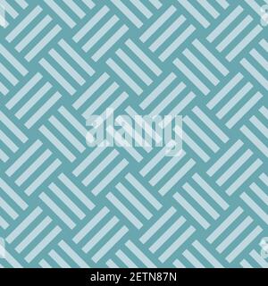 A retro seamless pattern with green geometric motifs. Stock Vector