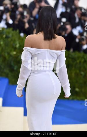 Kim Kardashian arriving at The Metropolitan Museum of Art Costume Institute Benefit celebrating the opening of Rei Kawakubo Comme des Garcons Art of the In Between held at The Metropolitan Museum of A...