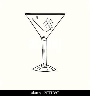 Sketch cocktail, vector hand drawn illustration cocktail sketch cocktail,  vector hand drawn illustration cocktail. | CanStock