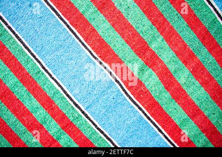 Red, blue and green tartan plaid Scottish seamless pattern Stock Photo