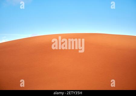 view of the desert in saudi arabia Stock Photo