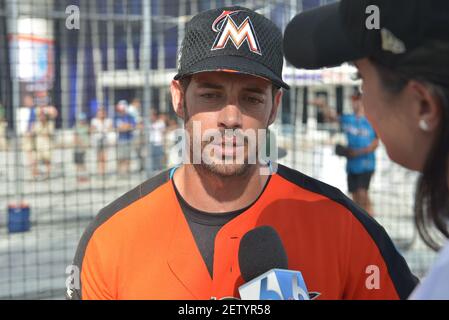 MLB All-Star Legends and Celebrity Softball at Marlins Park in Miami,  Florida Featuring: Christina Milian Where: Miami, Florida, United States  When: 09 Jul 2017 Credit: Johnny Louis/WENN.com Stock Photo - Alamy