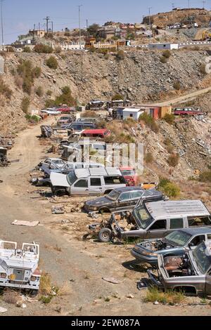 Scrapping in Saudi Arabia Stock Photo