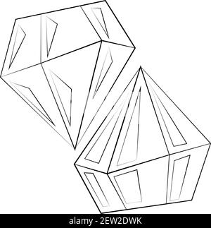 For icons, web, postcards, decor, packaging, prints for things, covers for notebooks, decoration of boxes for sticker, backpack, individual element, c Stock Vector