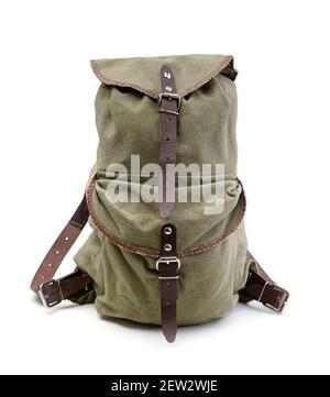 Military Canvas Backpack | MONTREAL