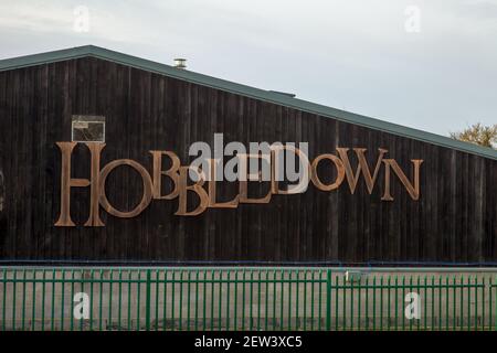 Sign Hobbledown Adventure Farm Park and Zoo Surrey UK closed