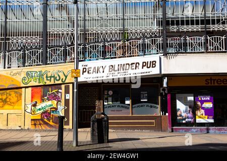 The Peaky Blinder Pub, Dale End, Birmingham, UK Stock Photo