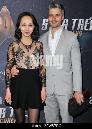 (L-R) Linda Park and Husband Daniel Bess at the 