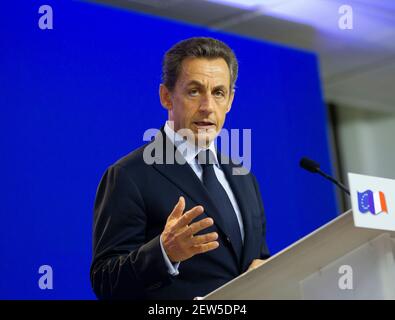 nicolas sarkozy Stock Photo