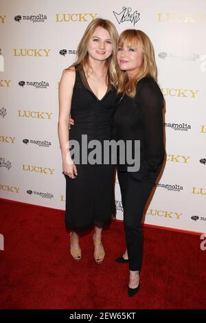 Sophia De Mornay-O'Neal and Rebecca De Mornay at the Los Angeles Permiere of 'Lucky' held at the Linwood Dunn Theater on September 26, 2017 in Los Angeles, California, USA (Photo by Art Garcia/Sipa USA)