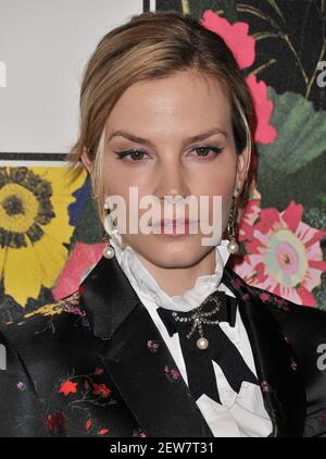 Sylvia Hoeks arrives at the ERDEM x H&M Los Angeles Event held at The