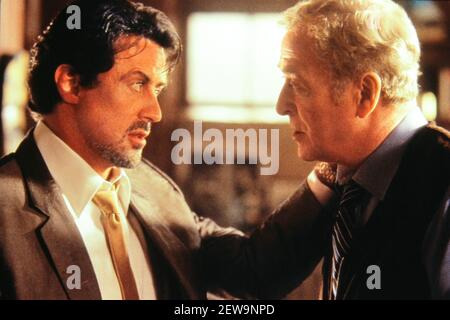 Sylvester Stallone, Michael Caine, 'Get Carter' (2000) Warner Bros. Pictures. Photo Credit: Douglas Curran/Warner Bros. Pictures /The Hollywood Archive -  File Reference # 34082-684THA Stock Photo