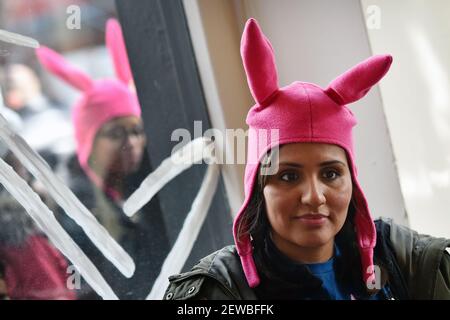 Pink+Bunny+Ears+Hat+Bobs+Burgers+Louise+Belcher+Costume+Easter+