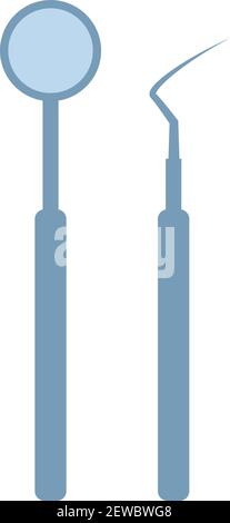 Dental tools set. Dentist instrument, vector illustration Stock Vector ...