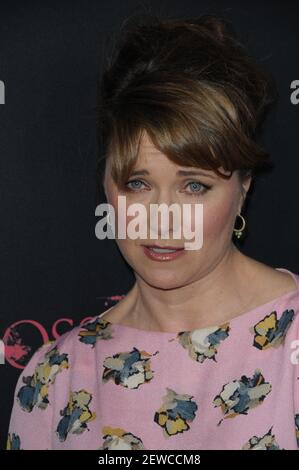 Lucy Lawless at premiere of 'The Possession' held at ArcLight Cinemas - Arrivals Hollywood Ca.8.28.12 Stock Photo