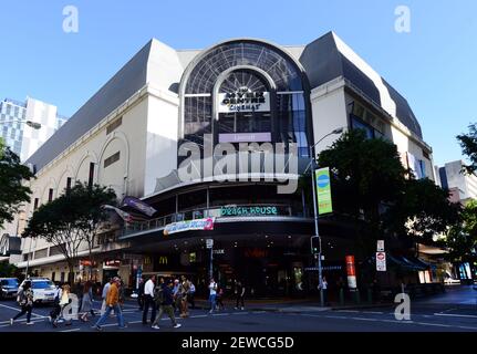 The Myer centre on Queen street in Brisbane, Australia. Stock Photo