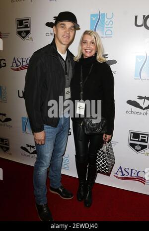 Luc Robitaille And Stacey Toten Imagecollect Event Popular Famous