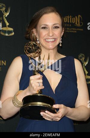 Randi Lennon at The 43rd Annual Daytime Creative Arts Emmy Awards Press Room held at Westin Bonaventure  on April 29, 2016 in Los Angeles, California, United States (Photo by JC Olivera) *** Please Use Credit from Credit Field ***