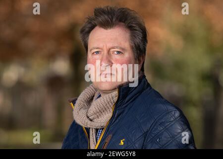 Richard Ratcliffe near his home in Hampstead, London. Richard's wife, Nazanin Zaghari-Ratcliffe, has been detained in Iran since 2016, when she was sentenced to five years in prison over allegations, which she denies, of plotting to overthrow the Iranian government. Her sentence is due to end on March 7. Picture date: Tuesday February 23, 2021. Stock Photo