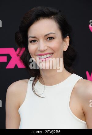 Britt Lower at the premiere of FX's 'You're the Worst' at Neuehouse on