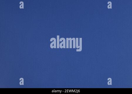 Blue paper background. Egyptian blue colour paper texture. Matte monochrome surface. Stock Photo