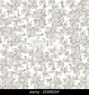 Seamless abstract trendy pattern for surface print Stock Vector
