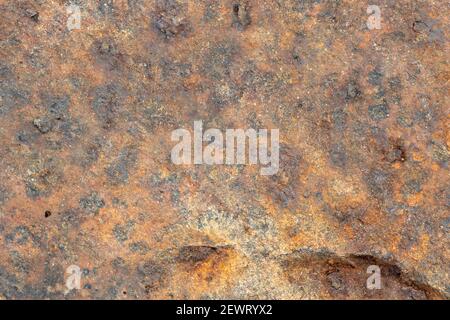 Rusted iron texture for background and graphic elements Stock Photo