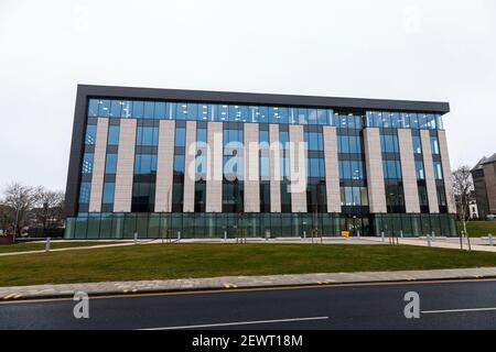 Darlington,UK.3rd March 2021. The Chancellor of the Exchequer, Rishi Sunak, has announced in his budget speech that the Treasury will be relocated to Darlington. David Dixon/ Alamy Stock Photo