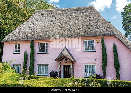 House in Cockington, Devon Stock Photo