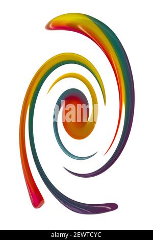 abstract swirls swirl abstract background Stock Photo