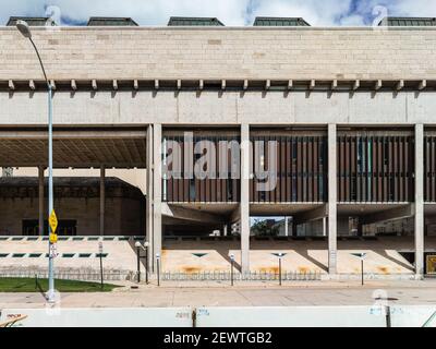 George L. Mosse Humanities Building at the University of Wisconsin Madison, designed by Harry Weese Stock Photo