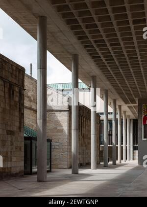 George L. Mosse Humanities Building at the University of Wisconsin Madison, designed by Harry Weese Stock Photo