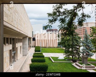 George L. Mosse Humanities Building at the University of Wisconsin Madison, designed by Harry Weese Stock Photo