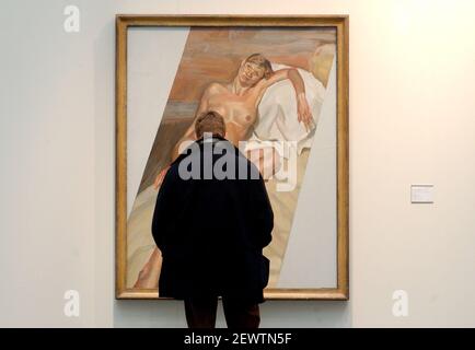 LUCIAN FREUD'S PORTRAIT OF KATE MOSS GOES ON SALE AT CHRISTIES, SOUTH